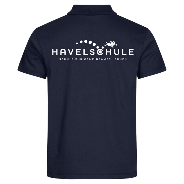 Havelschule Oranienburg Polo-Shirt Erwachsene Navy